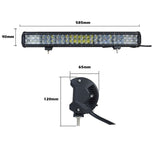 23inch Osram LED Light Bar 5D 144w Sopt Flood Combo Beam Work Driving Lamp 4wd