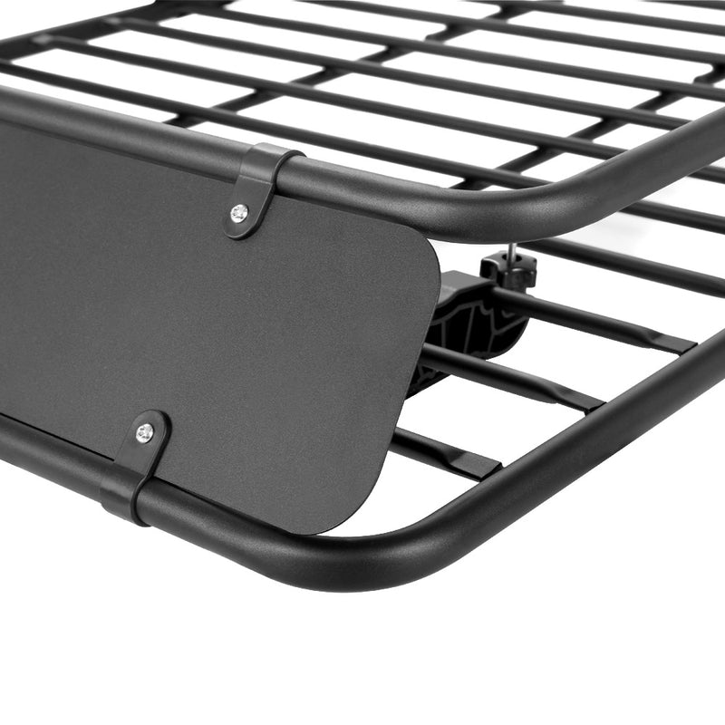 Giantz Universal Car Roof Rack Basket Luggage Vehicle Cargo Carrier 160cm Black