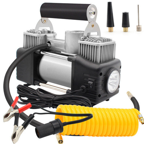 4WD Car Pump Truck 12V 150PSI Car Air Compressor Portable Tyre Deflator Inflator