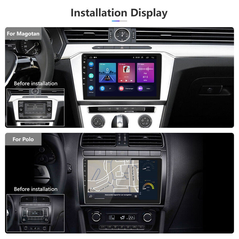 7 inch Car Radio 2 DIN GPS FM RDS WIFI w/ Rear Camera For Android IOS CarPlay AU