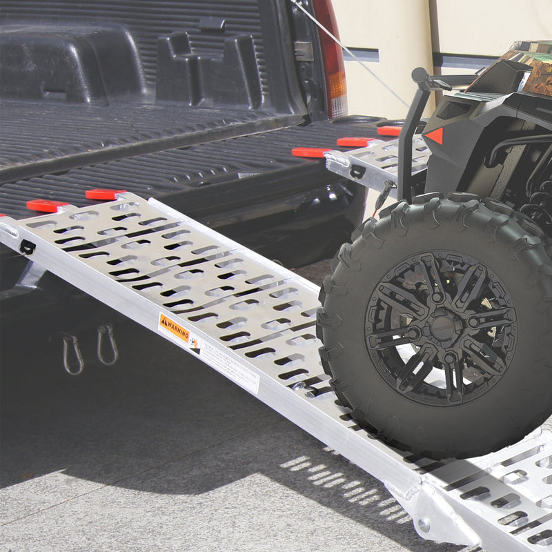 Rigg Aluminium ATV Loading Ramp Foldable - Silver