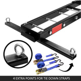 Motorcycle Motorbike Carrier Rack Towbar Arm Rack Dirt Bike Ramp Brake Lights