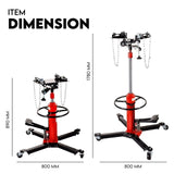 Transmission Jack 0.5 ton 2-Stage Hydraulic High Lift Vertical Telescopic