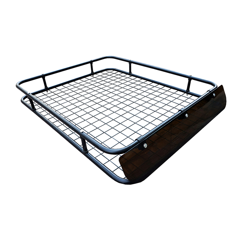 Universal Roof Rack Basket - Car Luggage Carrier Steel Cage Vehicle Cargo